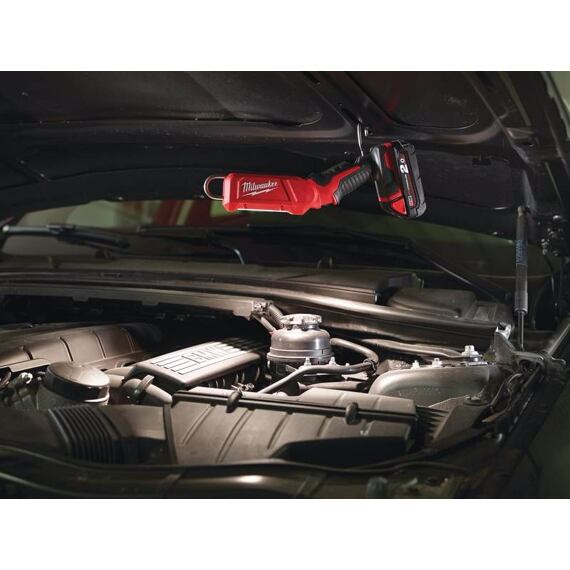 MILWAUKEE M18 IL-0 aku LED svítilna, 2 stupně 300/130 lm, náklopná hlava, bez baterie