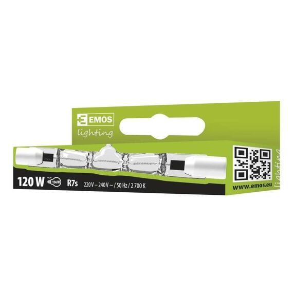 EMOS žárovka halogen lineární 120W 78mm ZE0102