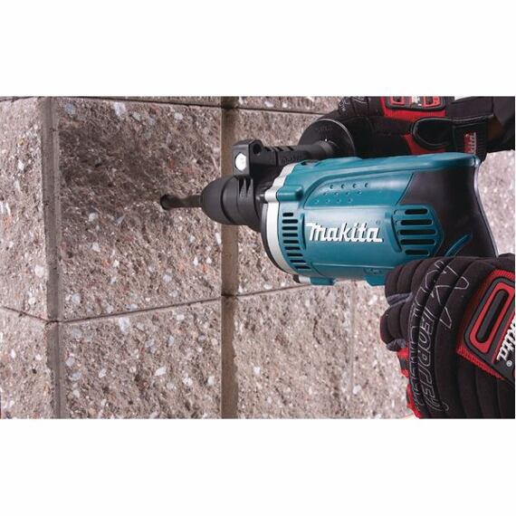 MAKITA HP1631K vŕtačka príklepová 1,5-13mm, 710W rýchloskľučovadlo, kufrík