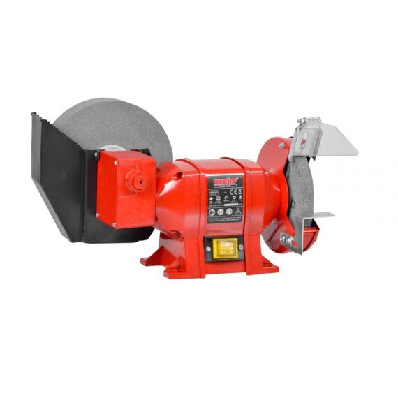 HECHT 1728 stolní 2-kotoučová bruska mokro/suché broušení, 250W, 200/150mm