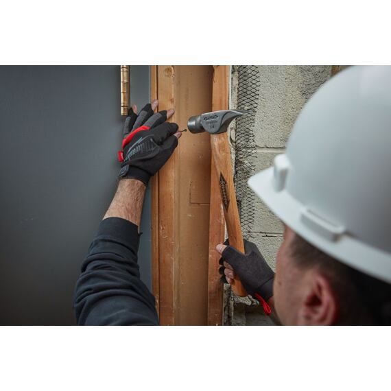 MILWAUKEE 48229743 pracovní rukavice XL/10, dlaň z umělé kůže s molitanem, AVT, prsty bez konečků