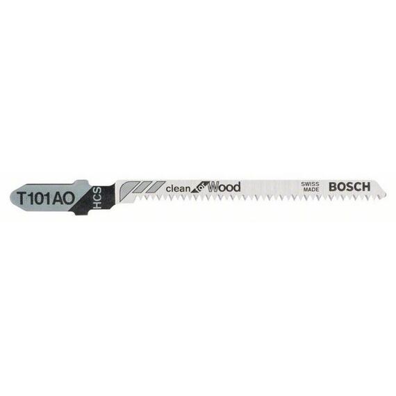 BOSCH 2608630031 pílky do priamočiarej píly T101AO 83mm, drevo, oblúk 5ks