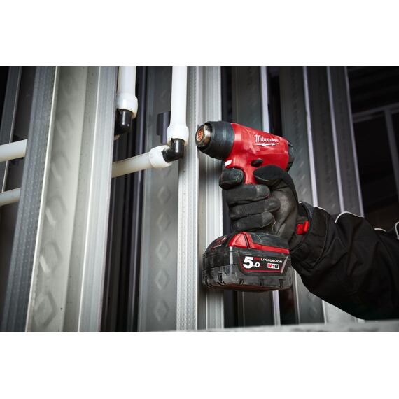 MILWAUKEE M18 BHG-0 aku horkovzdušná pistole 18V bez baterie, max.470°C, 170 l/min