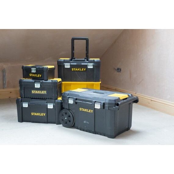 STANLEY STST1-75521 box na nářadí s kovovou přezkou, organizér ve víku, 48*25*25cm