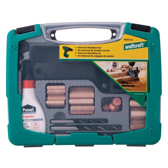 WOLFCRAFT kolíkovačka profesionálna D6-8-10 sada 4645000