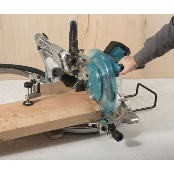 MAKITA LS1019L pokosová pila 260mm, 1510W s laserem, systém posuvu bez potřeby místa za pilou