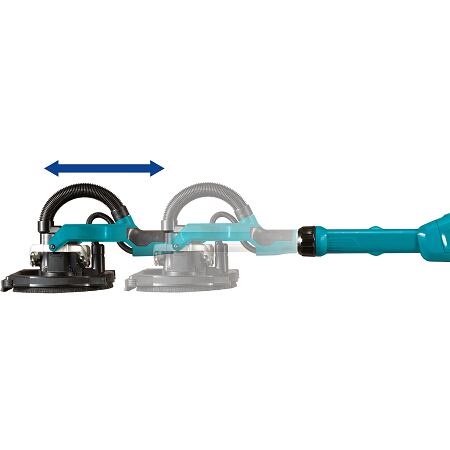 MAKITA DSL800ZU aku bruska na sádrokarton 18V bez baterie, 225mm, 1000-1800 ot./min, 4,2kg