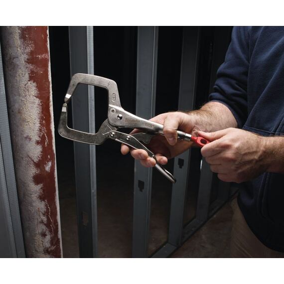 MILWAUKEE 4932471728 samosvorné kliešte TORQUE LOCK 280mm, Profil „C“ pevné čeľuste