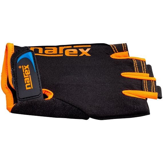 NAREX rukavice pracovní FG-L, bezprsté, odolná dlaň, balení 2 páry, 65405482
