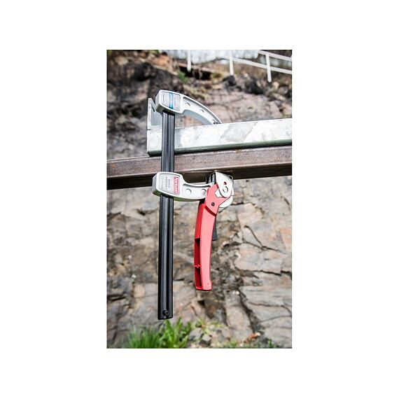 FORTUM svěrka ráčnová RU 200*80mm zesílená, upínací síla 300kg 4755002