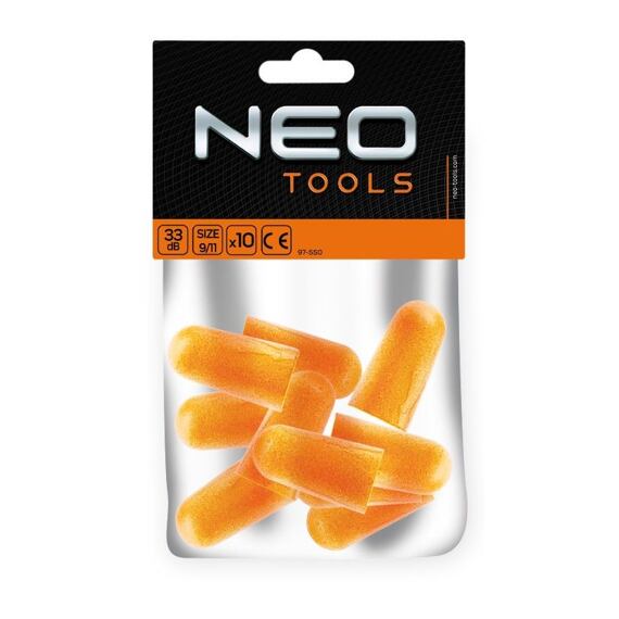 NEO TOOLS štuple do uší 10ks 97-550