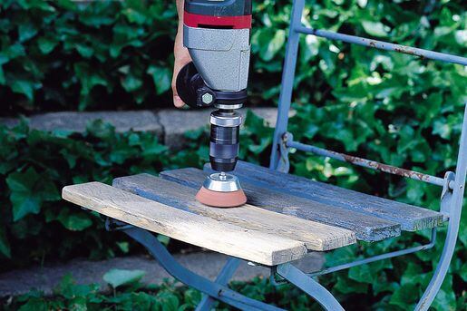 WOLFCRAFT nylonová kefa hrnčeková tvrdá pr.45mm, stopka 6mm šesťhran 1505000