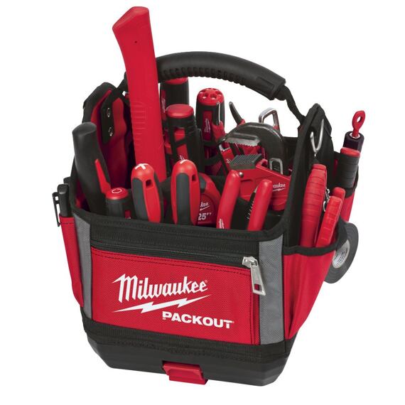 MILWAUKEE 4932464084 brašna PACKOUT Tote Toolbag 25cm, 28 kapes