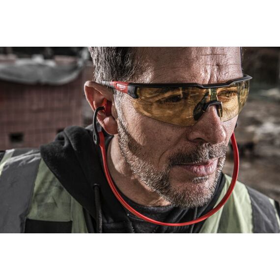 MILWAUKEE 4932478927 ochranné bezpečnostné okuliare, žlté, EN166, EN170, EN172