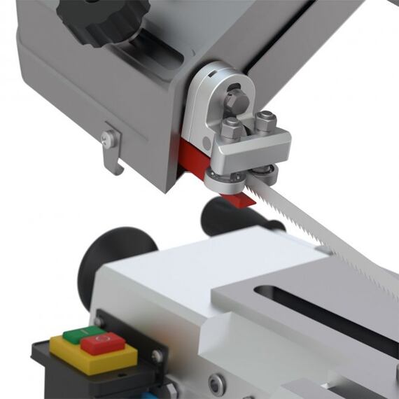 GÜDE MBSD 116 DIGITAL pásová pila na kov 550W, řez 100*140mm/pr.115mm, plynulá regulace, pás 1640mm