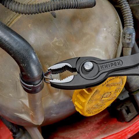 KNIPEX kleště s posuvným kloubem TwinGrip 200mm, čelní a boční úchop, 3-složková rukojeť 8202200