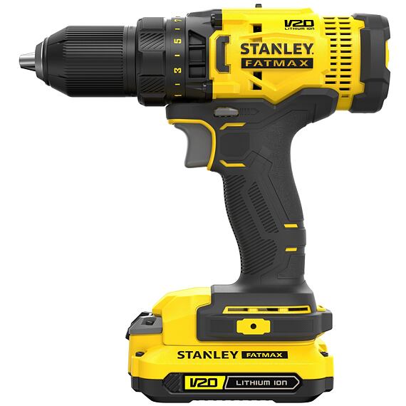 STANLEY SFMCK471D2S sada aku strojů V20 (SFMCD700+SFMCG400), 2*2Ah, taška