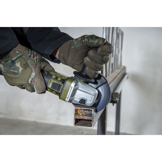 NAREX Camouflage CBU 125, aku úhlová bruska 20v, (1000W), 125mm, bez baterie, krabice