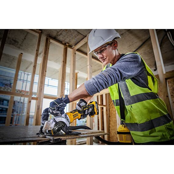 DeWalt DCS571E1T aku okružná 18V/1*1,7Ah, bez nabíjačky, prerez 40mm, POWERSTACK, TSTAK