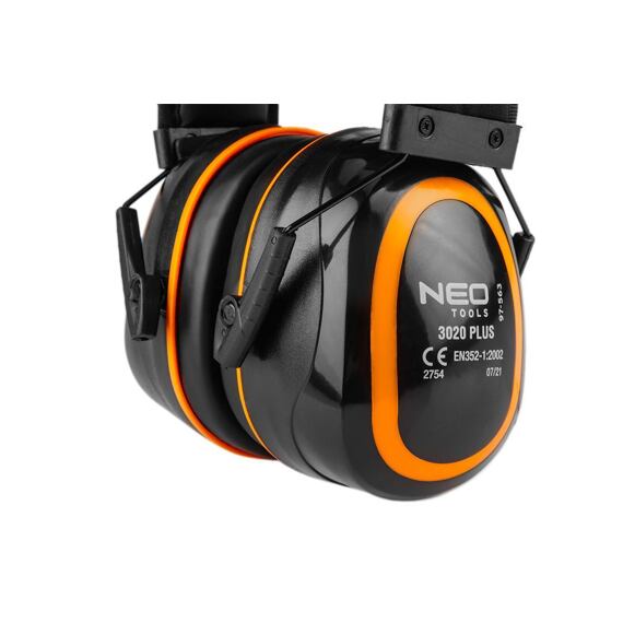 NEO slúchadlá nastaviteľné, SNR 30dB, izolácia z peny G-TECH, 97-563