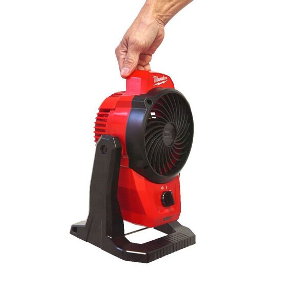 MILWAUKEE M12 AF-0 aku ventilátor 12V, pr.150mm, 3-rýchlostný, otočenie o 360°, bez batérie