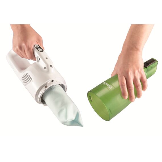 MAKITA CL117FDX5 aku vysavač 12V/2Ah - bezsáčková nádoba o objemu 600ml