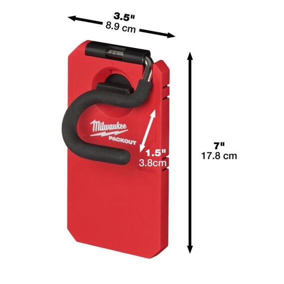 MILWAUKEE 4932480703 PACKOUT veľký "S" háčik