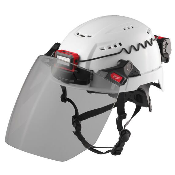 MILWAUKEE BOLT obličejový štít COMPACT, šedý 4932479944
