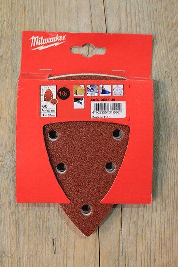 MILWAUKEE 4932355140 brúsny papier 100*147mm, K60, 10ks