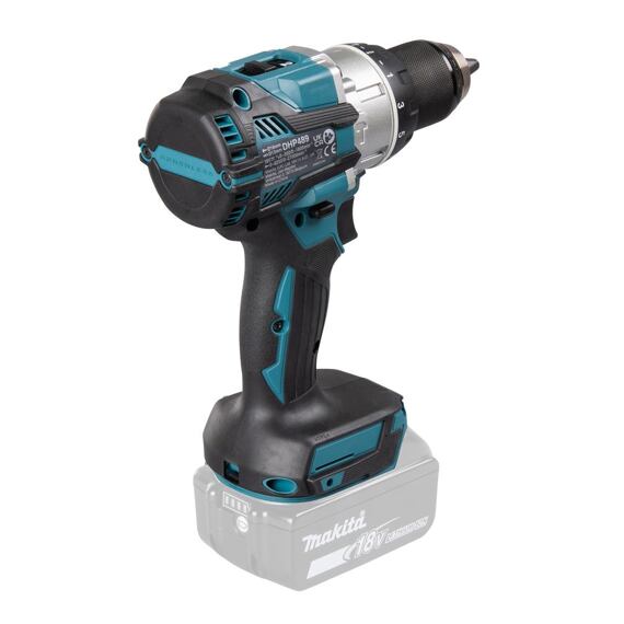 MAKITA DHP489Z aku příklepová bezuhlíková vrtačka 18V, 0-550/1800min-1, 73Nm, bez baterie