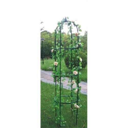 opěra na popínavé rostliny 200*40cm, kov, zelená 791625