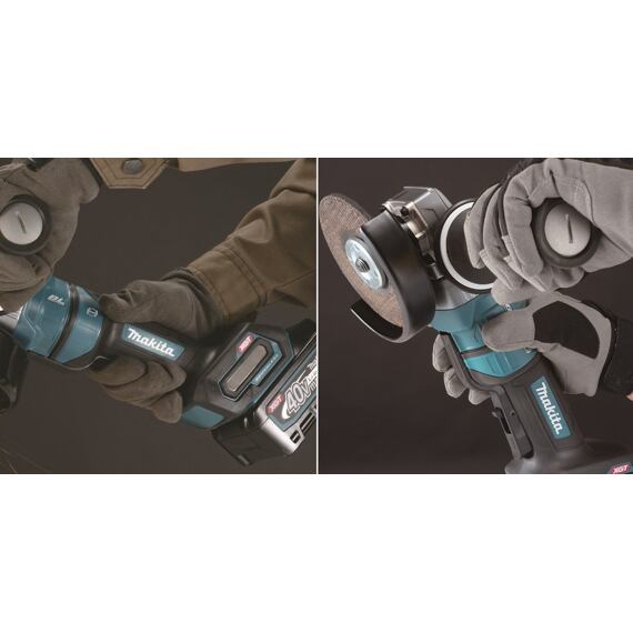 MAKITA GA050GZ aku úhlová bruska 125mm, 40V XGT, XPT, bez baterie
