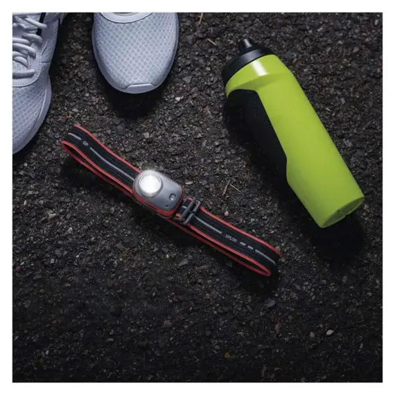 GP čelovka XPLOR PHR16, LED, 9 režimů svícení, 300lm, červená noční LED, aku 800mAh