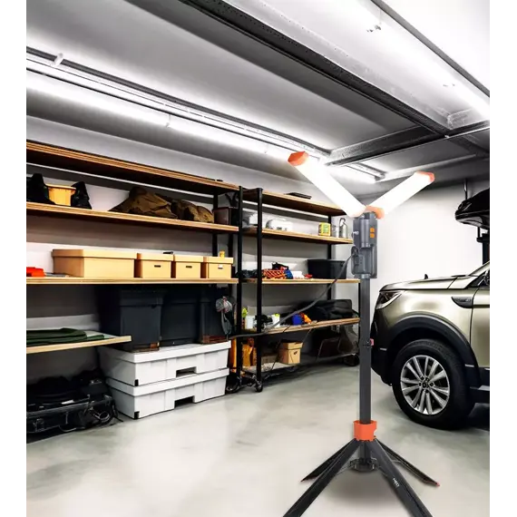 NEO svítilna DUO na stojanu 230V, 2*4300lm, otočné o 360°, 99-099