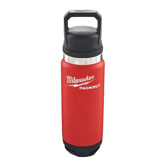 MILWAUKEE 4932493465 termoláhev PACKOUT 710ml, dvoustěnná vakuová izolace, kompatibilní víčko, RED