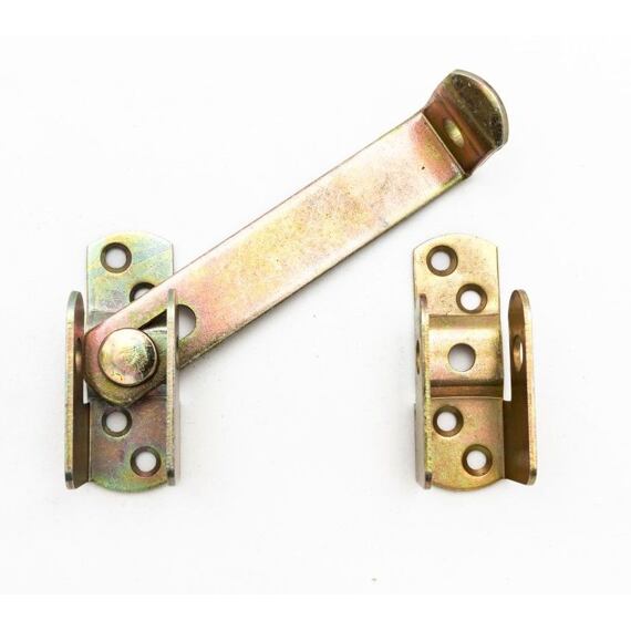 závora okenní 110mm, žlutý Zn, ZKO