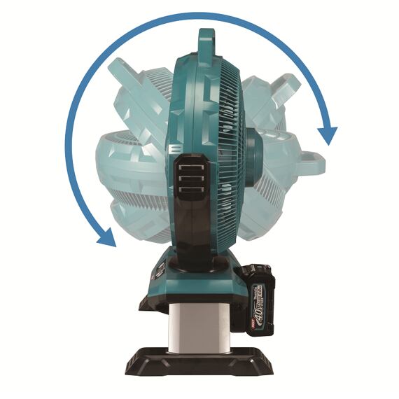 MAKITA CF002GZ aku ventilátor 40V XGT, 3 stupne výkonu, bez batérie
