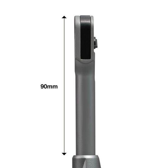 MILWAUKEE M12 FPTR-0 aku rázová průchozí ráčna 12V, dlouhý krk, adaptéry, bez baterie