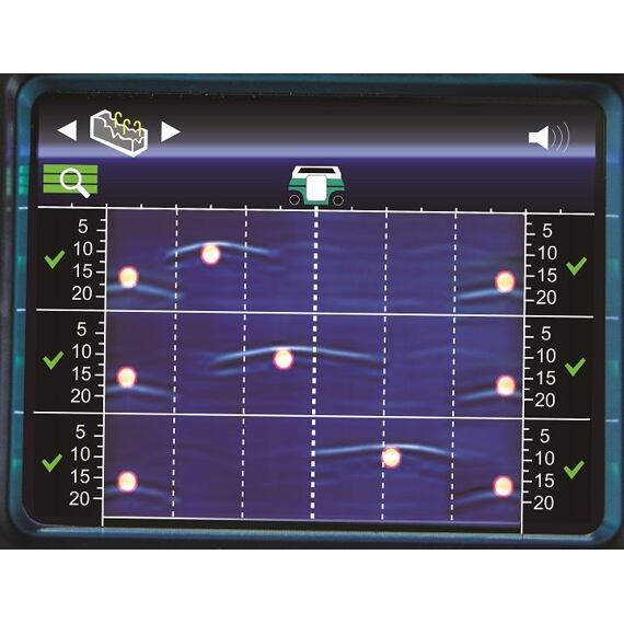 MAKITA DWD181ZJ aku detektor 18V LXT kov/plast/dřevo, LED bar. displej, laserová linie, bez baterie