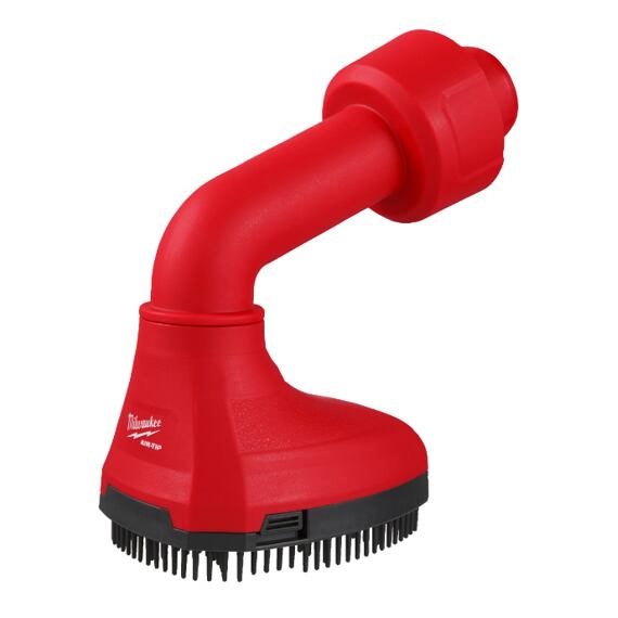 MILWAUKEE 4932498015 AT-6 otočný dlaňový kartáč AIR TIP, kompatibilita s prům.vysavači