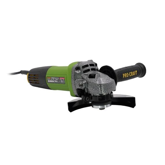 PROCRAFT PW1050 úhlová bruska 125mm, 850W, pozvolný rozběh
