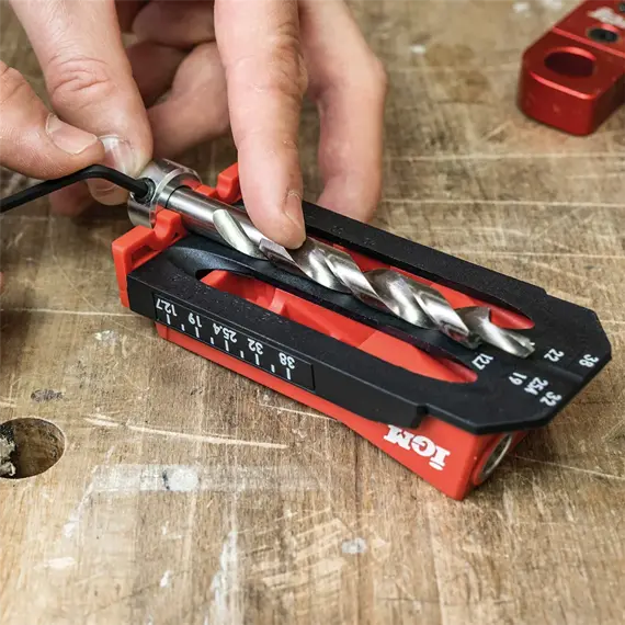 IGM Pocket Hole Svrtávací přípravek Double na skryté šroubové spoje, VP-PHJ2