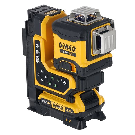 DeWalt DCLE34035D1 laser samonivelační 18V/2Ah XR, zelený, 3*360°, dálkové ovládání, TSTAK