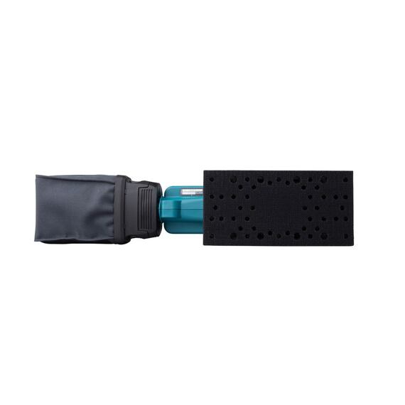 MAKITA BO007CGZ aku vibrační bruska XGT 40V, 93*185mm, propojení s aku kabelem