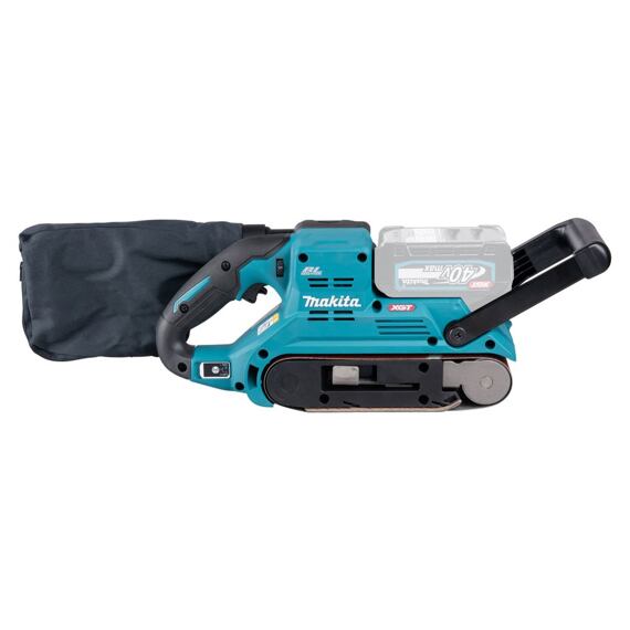 MAKITA BS001GZ aku pásová bruska XGT 40V, 76*533mm, 120-470 m/min, bez baterie