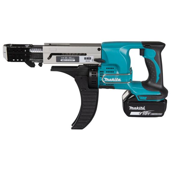 MAKITA DFR550Z aku šroubovák se zásobníkem 25-55mm, 18V LXT, bez baterie