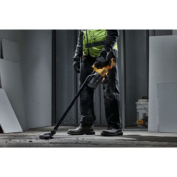 DeWalt DCV501LN aku vysavač 18V XR, třída "L", pratelný HEPA filtr, bez baterie