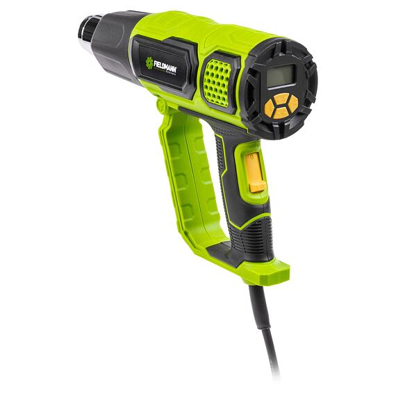 FIELDMANN FDHP 202002-E horkovzdušná pistole 2000W, 60°C - 600°C, + 4* nástavec + škrabka, kufr