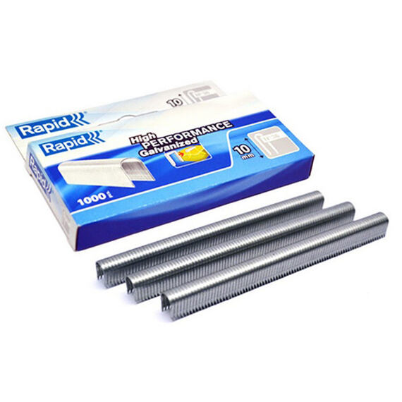 RAPID sponky typ 28, výška 10mm, na kabely do pr.4,5mm, balení 1000ks, 11893501