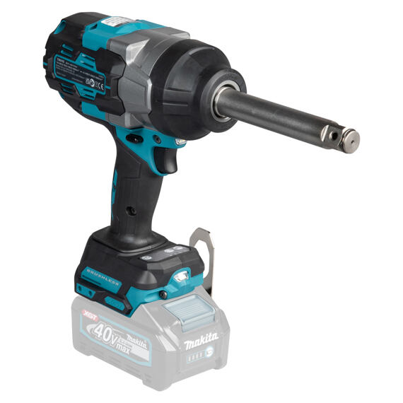 MAKITA TW011GZ aku rázový utahovák 3/4" Li-ion XGT 40V, 1500Nm, hřídel 138mm, bez baterie